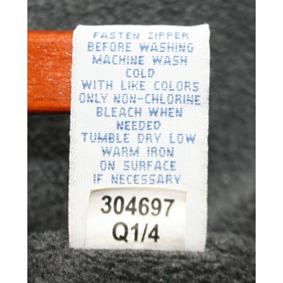 VTG Old Navy Canvas Barn Chore Coat Mens XXL Brown Fleece Lined Workwear Jacket - Picture 6 of 9